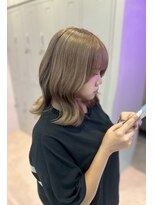 セシル(SECYL) 《Yuzuka》ブリーチで作る柔らかいミルクティーベージュ