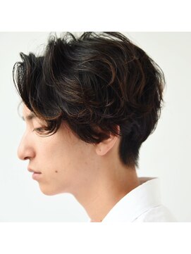ユノ(juno) 大人のニュアンスメンズパーマ (ネープレス 無造作 ビジカジ)