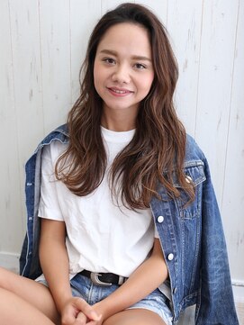 ハレ(HALE) 【HALE銀座】外国人風*透け感ハイライトカラー