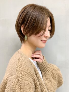 ミィ 表参道(mee.) 【mee.】ハセガワヒトシ ネイビーアッシュ マニッシュ☆表参道