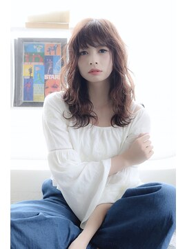 ルーク 立川(LUK) Lien☆ナチュラルピンクブラウン×低温デジタルパーマ　立川