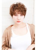 [OCEAN Hair&Life]カーリーショート☆マッシュ☆毛先パーマ☆