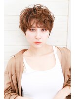 オーシャン(Ocean)&nbsp;[OCEAN Hair&Life]カーリーショート☆マッシュ☆毛先パーマ☆
