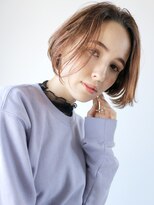 アイティー バイ アルバム 中野店(IT by ALBUM)&nbsp;ナチュラルショート_オリーブカラーハイライトカラー_67386