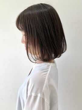 フォーク FOLK 【FOLK】小顔 厚めバング イメチェン  アッシュベージュ♪