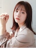 巻かなくても柔らかく見えるスタイル