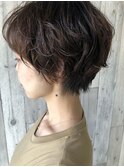 ナチュラルショートパーマ
