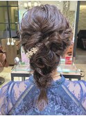 あみおろしヘアセット 結婚式/卒業式にもおすすめ