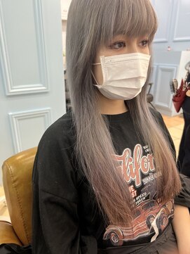 グラスペディア(graspedia) ホワイト裾ピンク