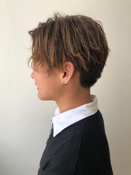 スーリール 西新店(Sourire) ☆メンズセンターパート×パーマ☆