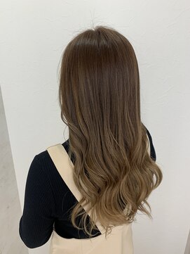 シエル 立川店(CIEL) 《CIEL由井》イルミナカラー×ベージュ