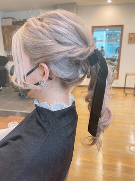 ジーン 高円寺(gene) ヘアセット【ハイライト /白髪ぼかし/ハイライト/ 高円寺】