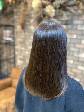 ネウィ 八王子(newi) 髪質改善レイヤー大人可愛い20代30代40代黒髪ストレート暗髪