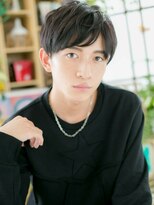 カバーヘア ブリス 大宮西口(COVER HAIR bliss) ■ダークアッシュ黒髪マッシュ束感ショート101★大宮20代30代