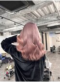 ピンクラベンダー_チェリーブラウンフェミニンロング_KO38