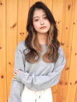 ブゾン(buZon)&nbsp;【buZon ブゾン】レイヤーロングウェーブ×インナーグレージュ