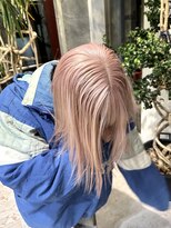 ヲタク(wotaku.)&nbsp;ピンクベージュハイトーンダブルカラーケアブリーチミルクティー