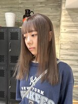 ヲタク(wotaku.)&nbsp;ベージュカラー透明感カラーグレージュミルクティーベージュ艶髪