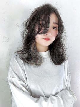 アレンヘアー 甲南本通り店(ALLEN hair) インナーカラーイエロー