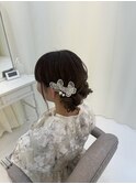 ツインおだんごヘア