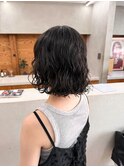 ボブパーマ　ボブ　多毛　パーマボブ　ミニボブ　カット