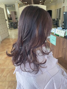 ヴィサージュオーク(VISAGE oak) ラベンダーピンク×レイヤー