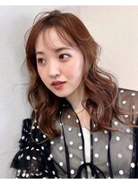 リコバイアフロート(riko by afloat)&nbsp;レイヤーカット/マロンベージュ/くすみベージュ