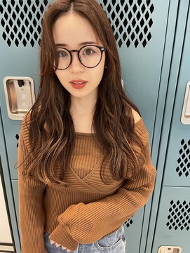 インビテーション(invitation) ショコラブラウン×毛先重めロング