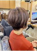 ショートカット/白髪染め/白髪ぼかし　ina