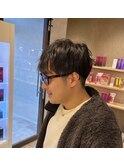 刈り上げマッシュ