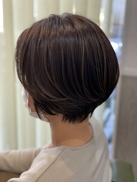 ルッカランス 経堂店(Lucca Lance) 乾かすだけでまとまるショートボブ