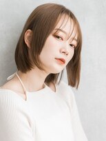 エスドットブルーム 天王寺店(S.BROOM) 【S.BROOM　天王寺】透明感☆シアーベージュボブ