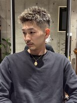 メッツ 原宿(METS)&nbsp;MEN'S/メッシュベリーショート×ピンパーマ