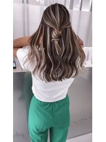 キング 枚方店(K!ng)&nbsp;縮毛矯正髪質改善ハイライトレイヤーカット枚方美容室エクステ