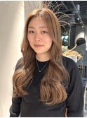 ワンブリーチで作るミルクティーベージュ