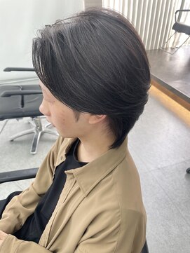 デュー 栄(DEW) 【DEW】カルマパーマ/センターパート/フェザーパーマ