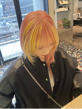 ザスリック 代官山(THE SLICK) pink×yellow