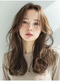 小顔ロング＃髪質改善＃白髪ぼかし＃鎌倉＃40代＃グレージュ