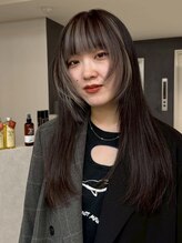 ジーレ(jiire) インナーカラー×フェイスレイヤー