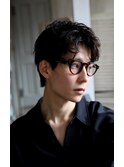 大人メンズスタイル！ビジネスマン！メガネ合うヘア 担当 久保田