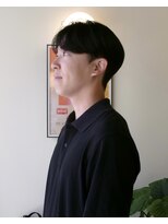 ヒントステーション フォーメンズ(HINTSTATION for Men's)&nbsp;〈浅草 半個室〉 センターパート/ナチュラル