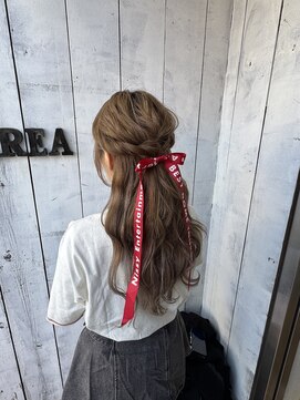 ネオリーブクレア 綱島店(Neolive Krea) ハーフアップ/ライブヘア