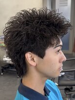 フィフス トウキョウ (fifth TOKYO) 渋谷スパイキーパーマメンズパーマスパイキーショート30代