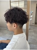 波巻きスパイラル/メンズパーマ/メンズカット