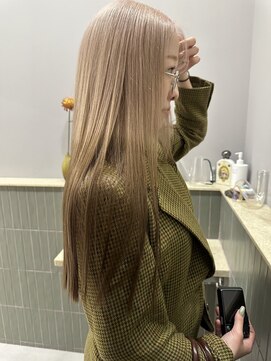 キオク(KIOX) ワンカラー/ブリーチカラー/髪質改善/ハイトーンカラー