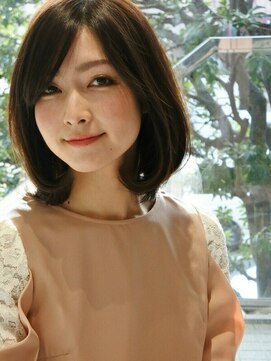 エムスラッシュ ソル センター南(M.SLASH SOL) ■SOLセンター南・5-17■キレイなお姉さん風♪外ハネ艶カラー