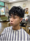MEN’S HAIR/波巻ツイストスパイラル/フェザーパーマ/印西
