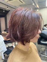 ジェリカ(Jlica)&nbsp;ボブパーマ　韓国スタイル　ボルドールビー