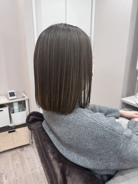 カミノワ(kaminowa) 白髪率20%おすすめヘア/神戸/三宮/脱白髪染め/白髪ぼかし/