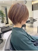 30代40代50代ショート白髪ぼかし銀座丸みくびれ井